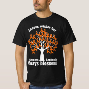 T-shirt Sensibilisation à la leucémie de l'arbre du ruban