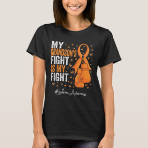 T-shirt Sensibilisation à la leucémie du ruban orange