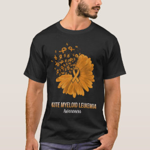 T-shirt Sensibilisation à la leucémie myéloïde aiguë Flo d