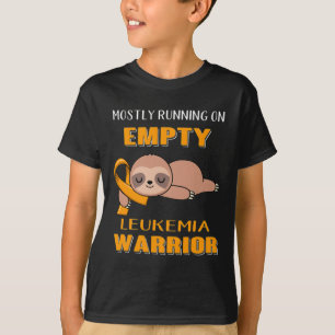T-shirt Sensibilisation À La Leucémie Surtout Courir Sur U