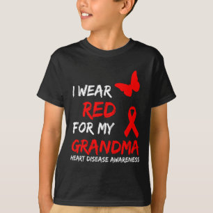 T-shirt Sensibilisation à la maladie cardiaque Je porte du