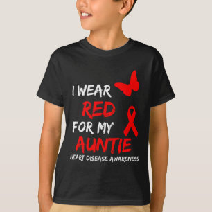 T-shirt Sensibilisation à la maladie cardiaque Je porte du