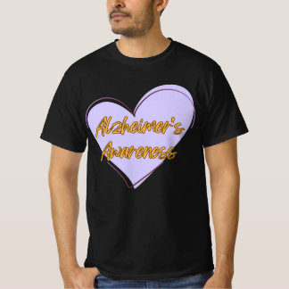 T-shirt Sensibilisation à la maladie d'Alzheimer