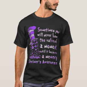 T-shirt Sensibilisation à la maladie d'Alzheimer