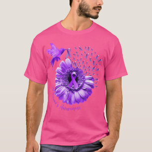 T-shirt Sensibilisation à la maladie d'Alzheimer au tourne