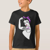 T-shirt Sensibilisation à la maladie d'Alzheimer Interdict (Devant)