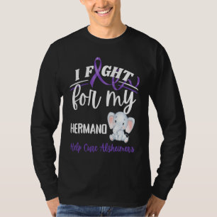 T-shirt Sensibilisation à la maladie d'Alzheimer Je lutte