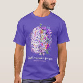 T-shirt Sensibilisation à la maladie d'Alzheimer Je me sou (Devant)