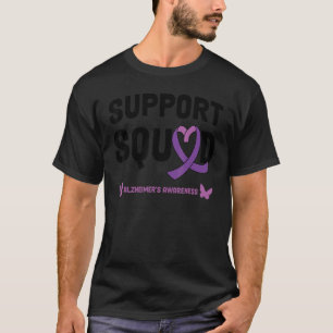 T-shirt Sensibilisation à la maladie d'Alzheimer Ruban pou