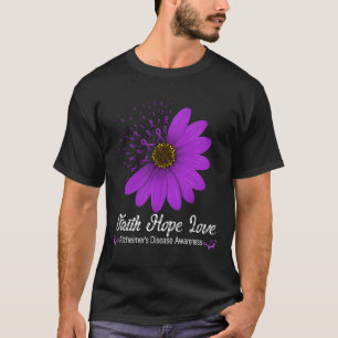 T-shirt Sensibilisation à la maladie Foi Espoir Amour Ruba
