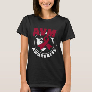 T-shirt Sensibilisation à la moyenne Malformation artériov