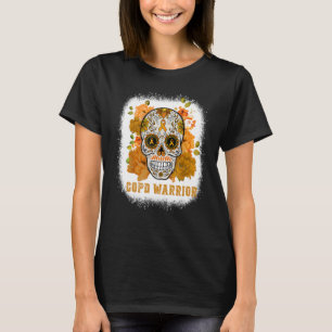 T-shirt Sensibilisation à la MPOC Fleur de sucre Crâne Ora