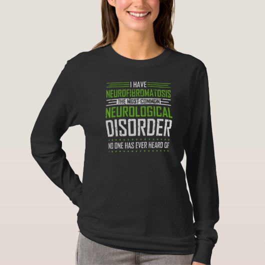 T-shirt Sensibilisation à la neurofibromatose Trouble neur (Devant)