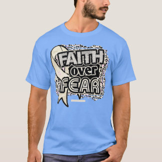 T-shirt Sensibilisation à la paralysie Ruban La foi sur la