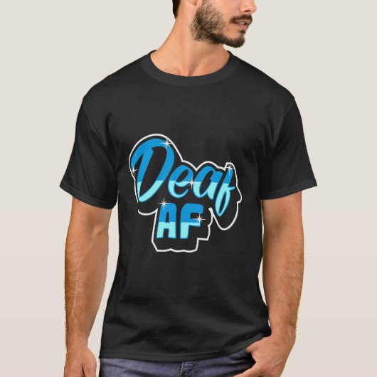T-shirt Sensibilisation à la perte auditive de fierté Sens (Devant)