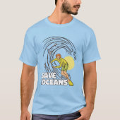 T-shirt Sensibilisation à la pollution (Devant)