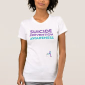 T-shirt Sensibilisation à la prévention du suicide (Devant)