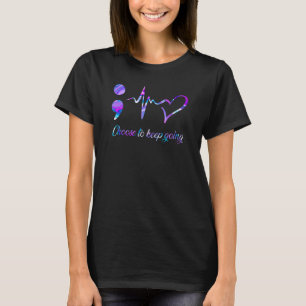 T-shirt Sensibilisation À La Prévention Du Suicide Choisir