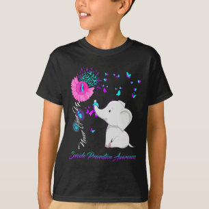 T-shirt Sensibilisation à la prévention du suicide des élé