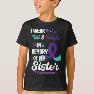 T-shirt Sensibilisation À La Prévention Du Suicide En Mémo