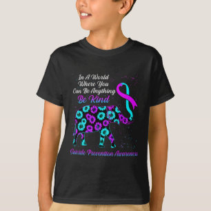 T-shirt Sensibilisation à la prévention du suicide Tournes