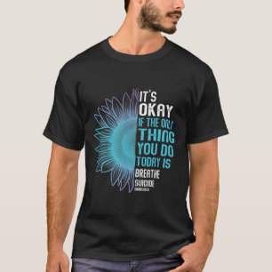T-shirt Sensibilisation À La Prévention Du Suicide Violet