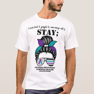 T-shirt Sensibilisation à la prévention Soutien en santé m