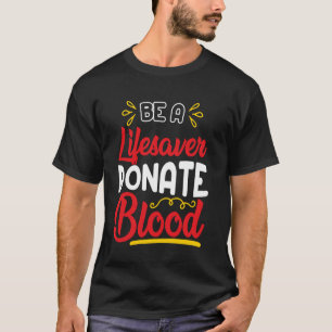 T-shirt Sensibilisation à la santé du don de sang
