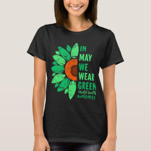 T-shirt Sensibilisation À La Santé En Mai Nous Portons Du