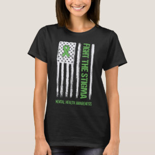 T-shirt Sensibilisation à la santé mentale Lutter contre l