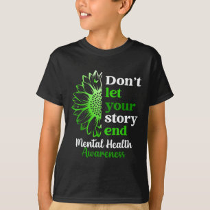 T-shirt Sensibilisation à la santé mentale Ne laissez pas
