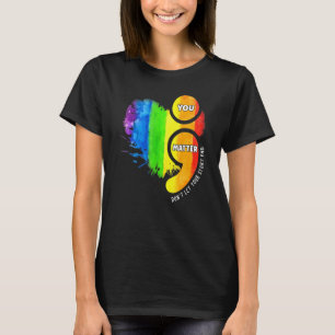 T-shirt Sensibilisation à la santé mentale point-virgule c