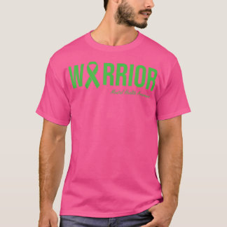 T-shirt Sensibilisation à la santé mentale Ruban vert3503 