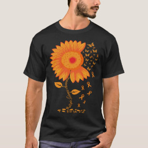 T-shirt Sensibilisation à la sclérose en plaques Fleur de 