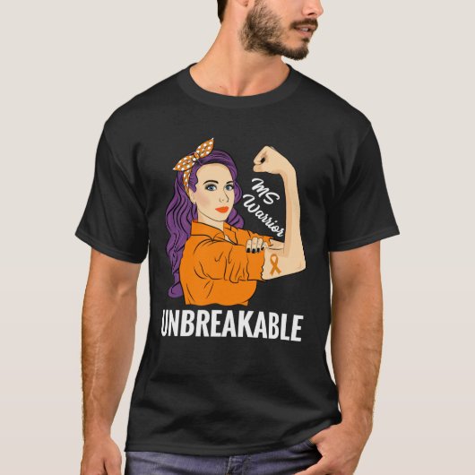 T-shirt Sensibilisation à la sclérose en plaques MMS Démyé (Devant)