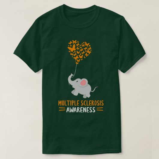 T-shirt Sensibilisation à la sclérose en plaques Ms Month  (Design devant)