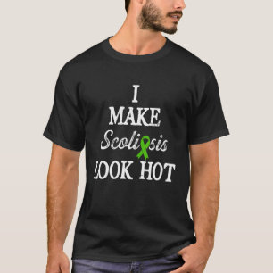 T-shirt Sensibilisation à la Scoliose Guerrier Scoliotique