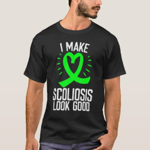 T-shirt Sensibilisation à la Scoliose Retour Chirurgie loo