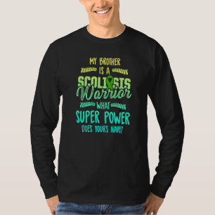 T-shirt Sensibilisation à la Scoliose Survivant du guerrie