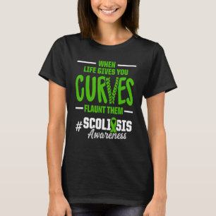 T-shirt Sensibilisation à la Scoliose Survivant du guerrie