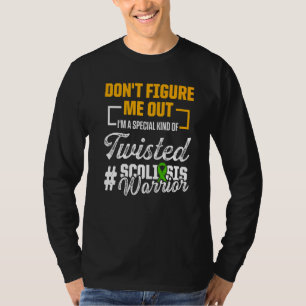T-shirt Sensibilisation à la Scoliose Survivant du guerrie