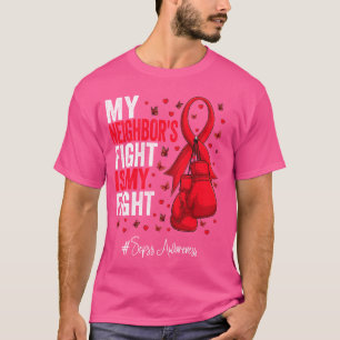 T-shirt Sensibilisation à la septicémie des voisins du rub