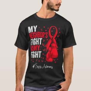 T-shirt Sensibilisation à la septicémie des voisins du rub