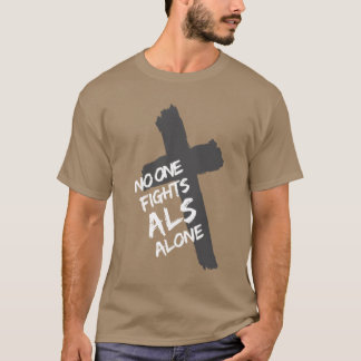 T-shirt Sensibilisation à la SLA Montrer la foi l'amour le