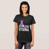 T-shirt Sensibilisation à la stigmatisation et à la dépend (Devant entier)