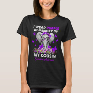 T-shirt Sensibilisation À La Surdose D'Éléphant Je Porte D