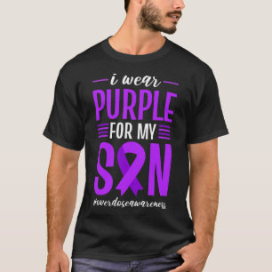 T-shirt Sensibilisation À La Surdose Je Porte Du Violet Po