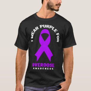 T-shirt Sensibilisation À La Toxicomanie - Je Porte Du Vio