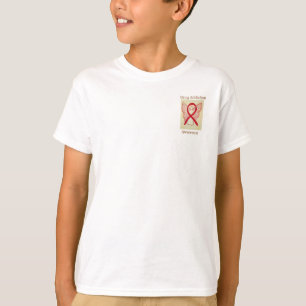 T-shirt Sensibilisation à la toxicomanie Red Ribbon Angel 