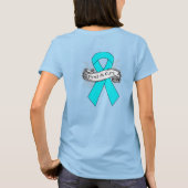 T-shirt Sensibilisation À La Toxicomanie Trouver Un Ruban (Dos)
